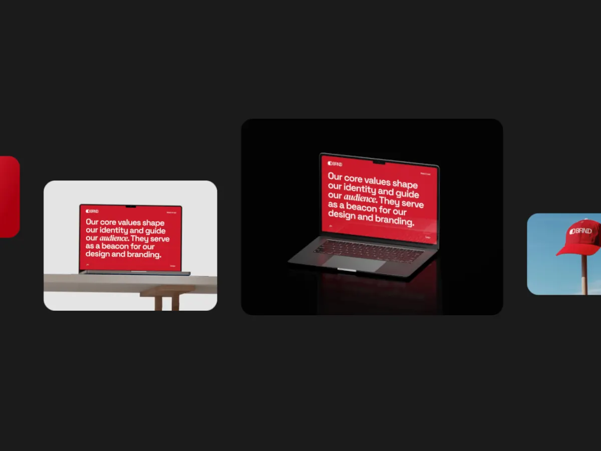 Focus Slider template: a slider that enlarges the card in focus
