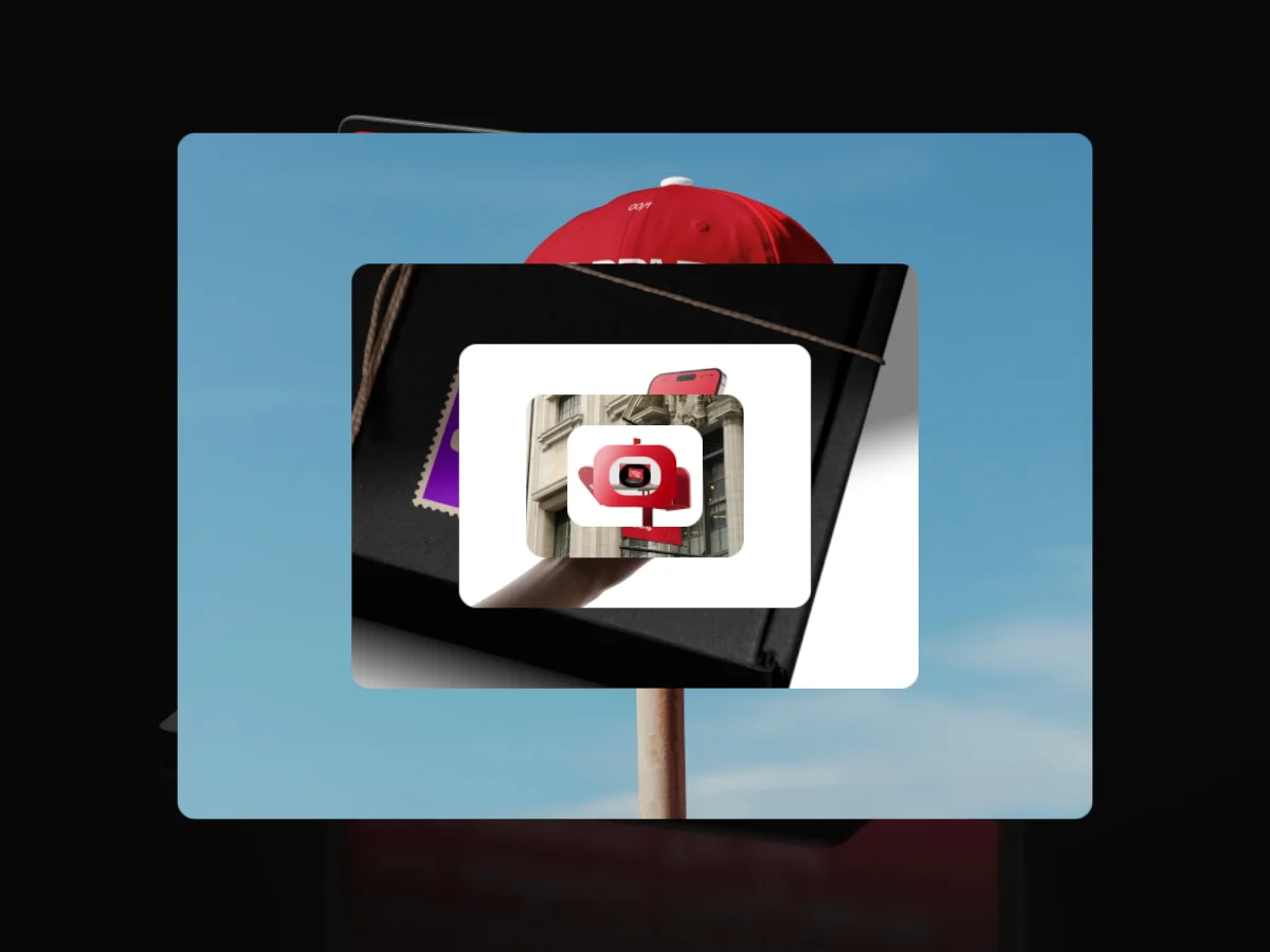 Infinite Zoom template: images nested inside each other, zooming in forever