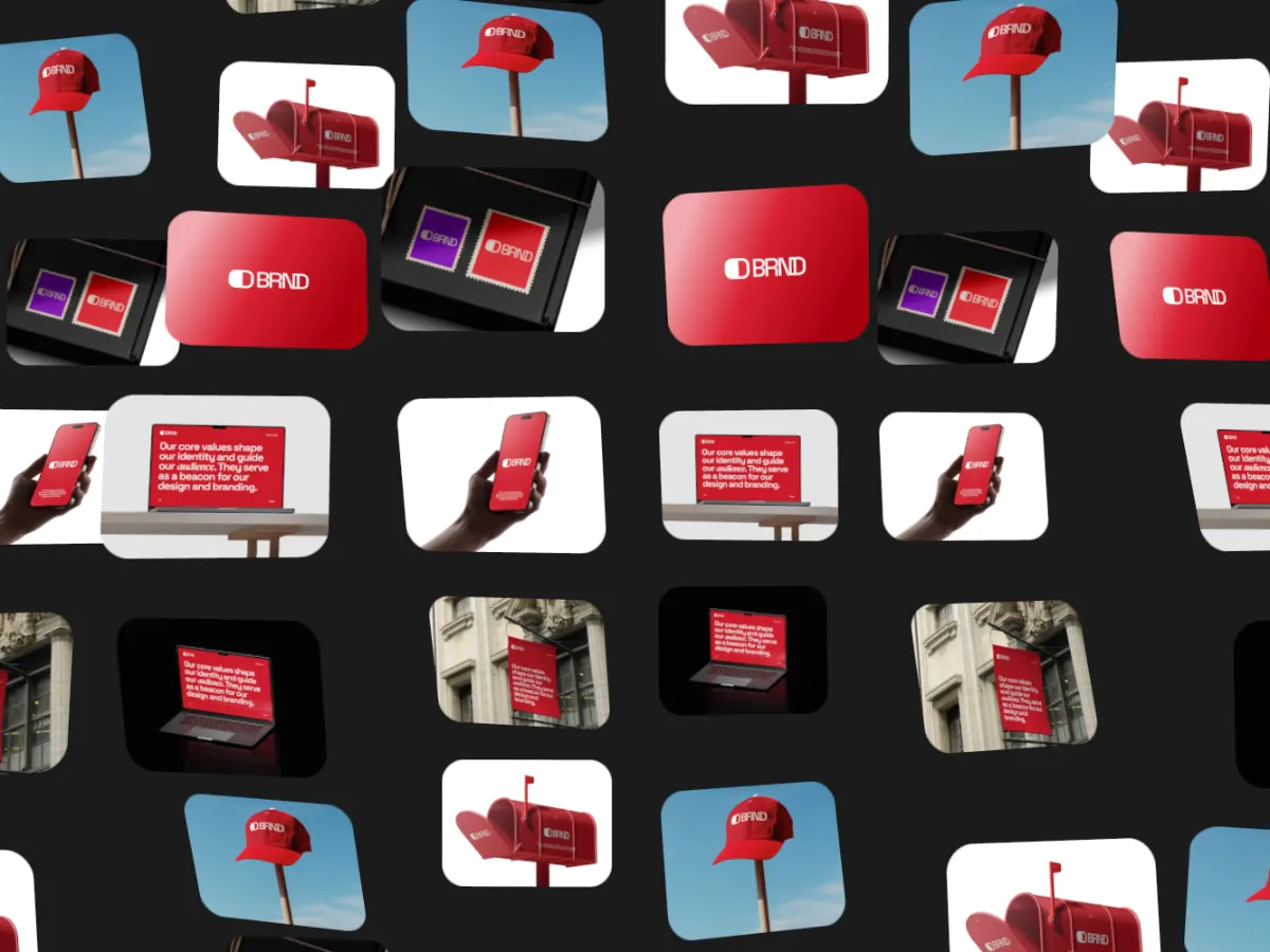 Wave Wall template: a wall of cards with a wave rolling through it